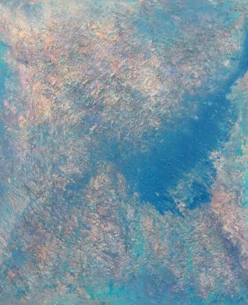 light blue abstract depicting earth