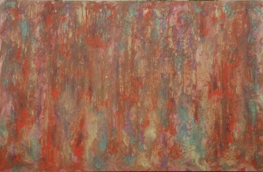 abstracts-council-of-the-wise-2008 red and turquoise abstract melting together