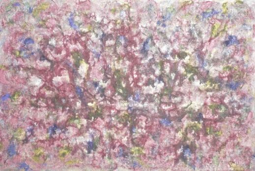 abstracts-creation-or-yin-yang-2008 light pastel style abstract in light purple and pink