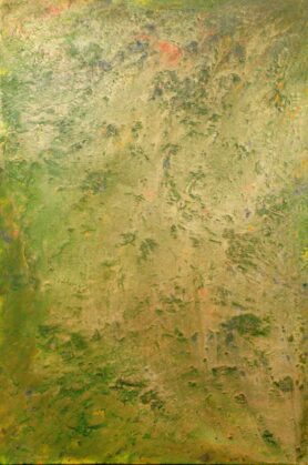 abstracts-transcendence-2011 light green and dark green abstract depicting green earth