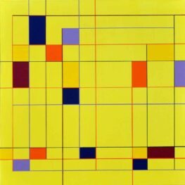 geometric-on-yellow Geometric on Yellow Healing Painting