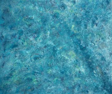 healing-paintings-ode-to-kaikoura Abstract Blues, Yellows and Greens Healing Painting