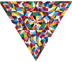 healing-paintings-trigon-14 Geometric Triangle Healing Painting