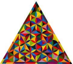 healing-paintings-trigon-6 Geometric Triangle Healing Painting