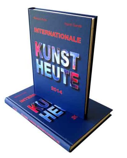 kunst-heute-international-2014 book cover for kunst heute art book