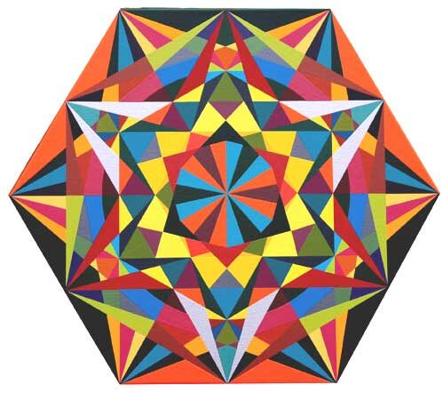 mandala-harmonious-rhythms-2013 hexagons and stars within a hexagon